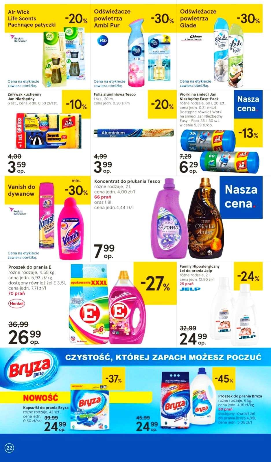 Gazetka promocyjna Tesco str. 22