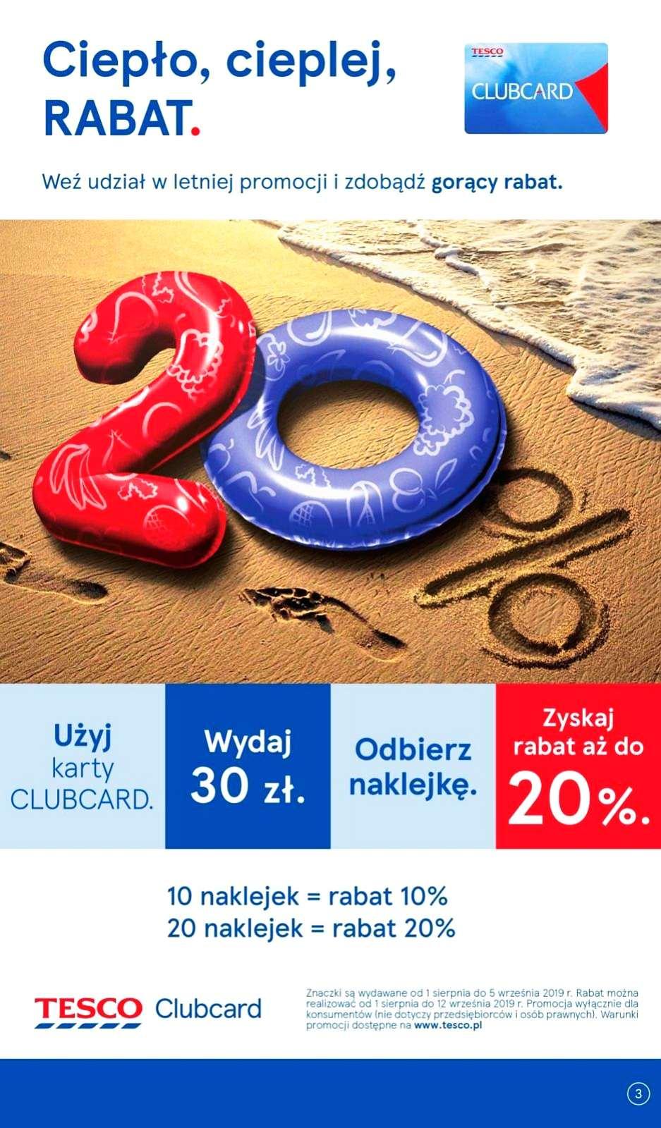 Gazetka promocyjna Tesco str. 3