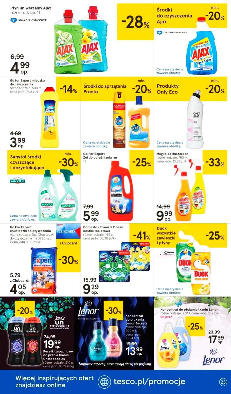 Gazetka promocyjna Tesco str. 23