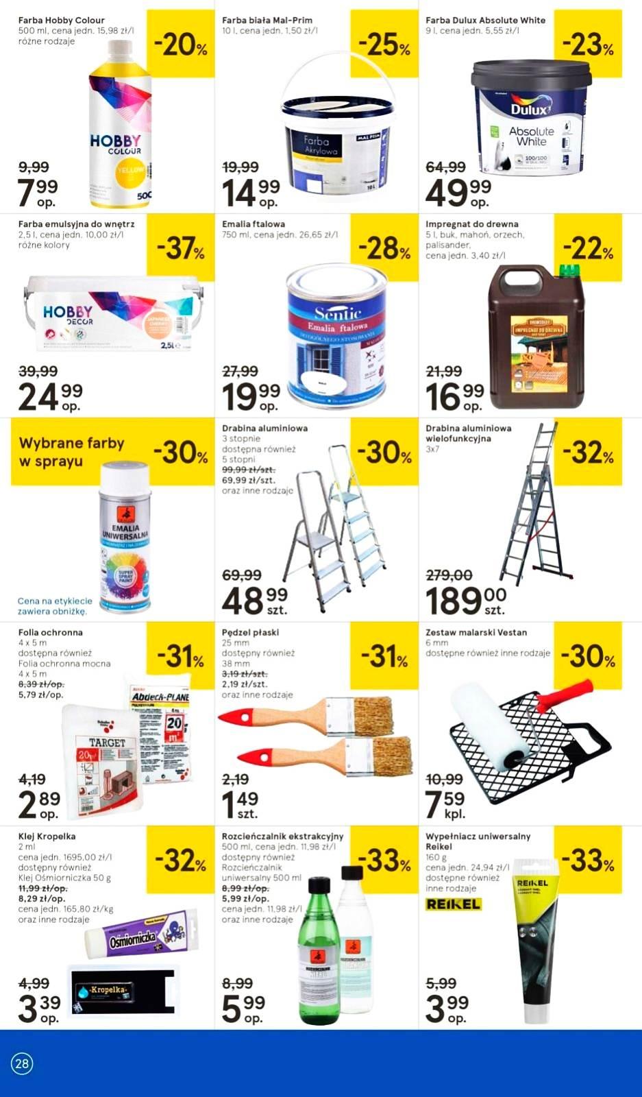 Gazetka promocyjna Tesco str. 28