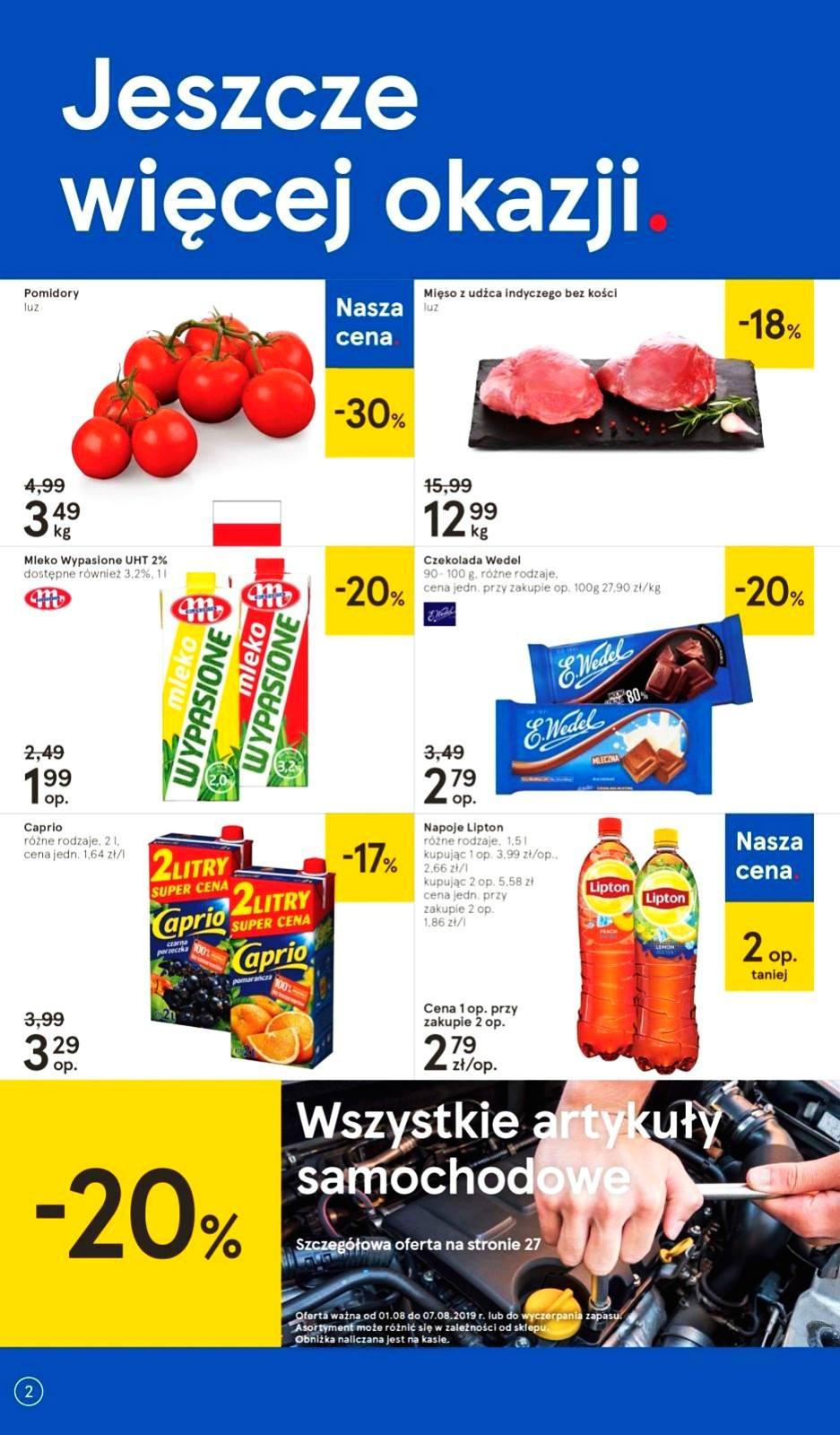 Gazetka promocyjna Tesco str. 2