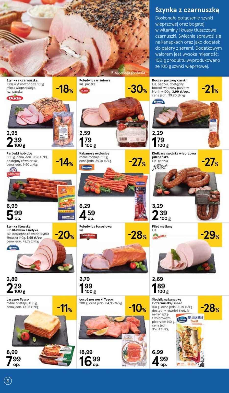 Gazetka promocyjna Tesco str. 6
