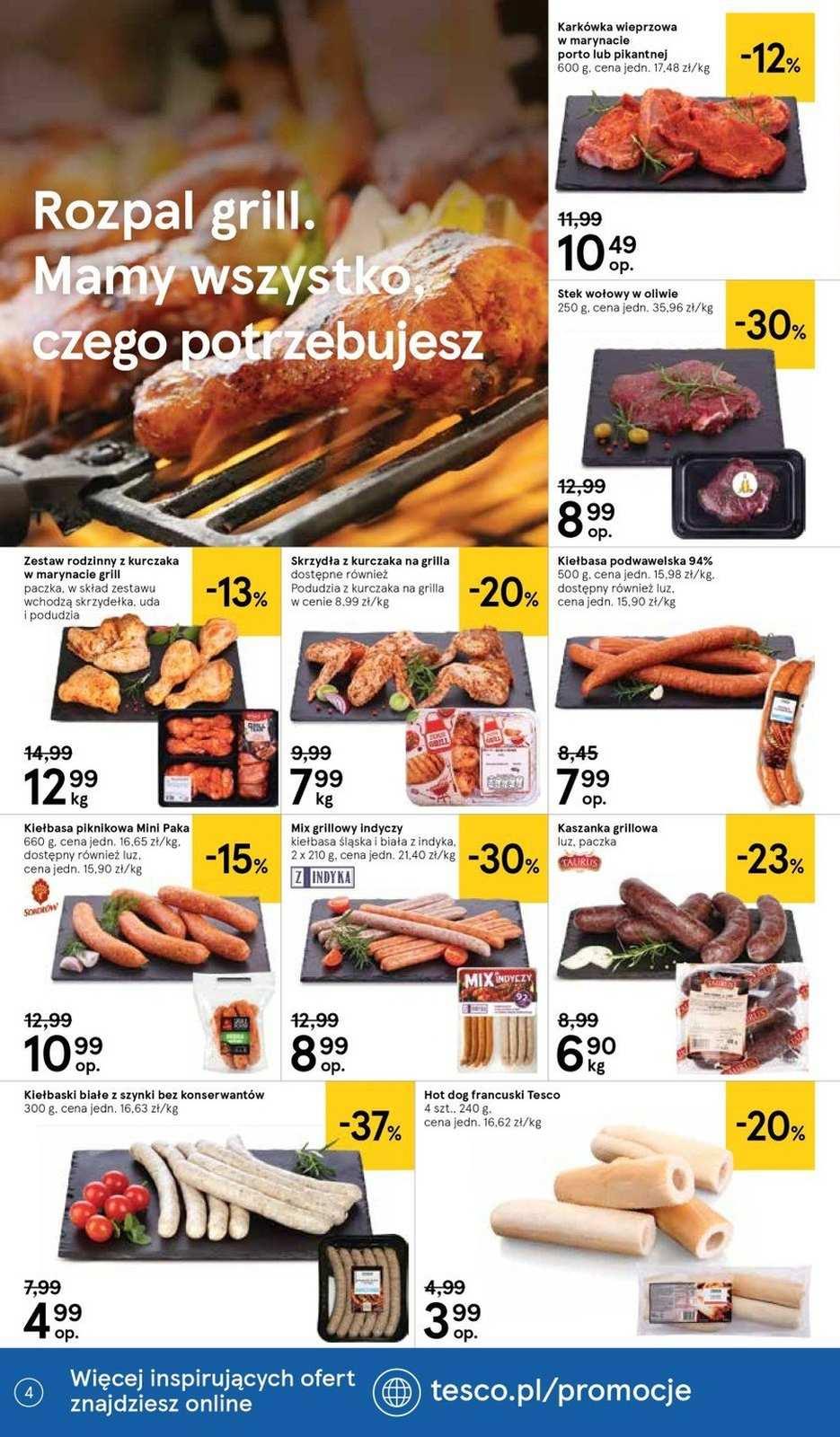 Gazetka promocyjna Tesco str. 4