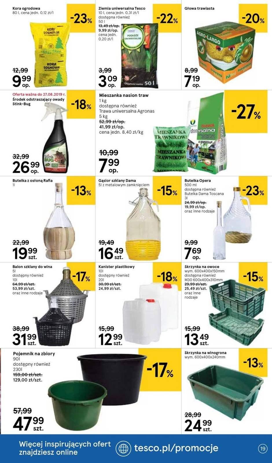 Gazetka promocyjna Tesco str. 19