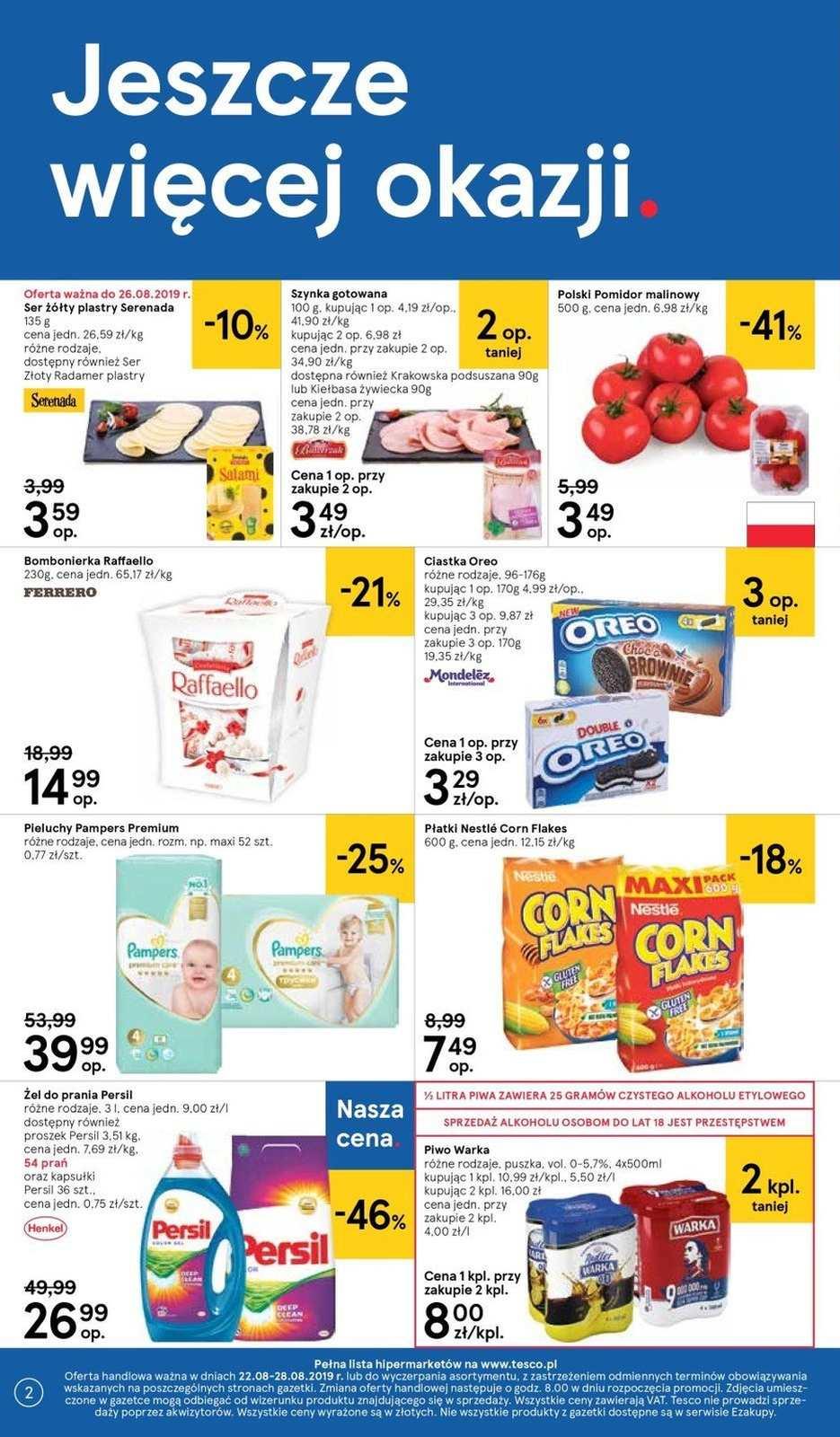 Gazetka promocyjna Tesco str. 2