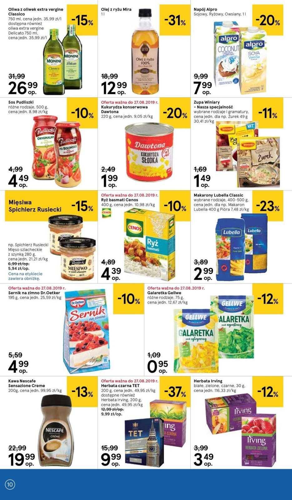 Gazetka promocyjna Tesco str. 10