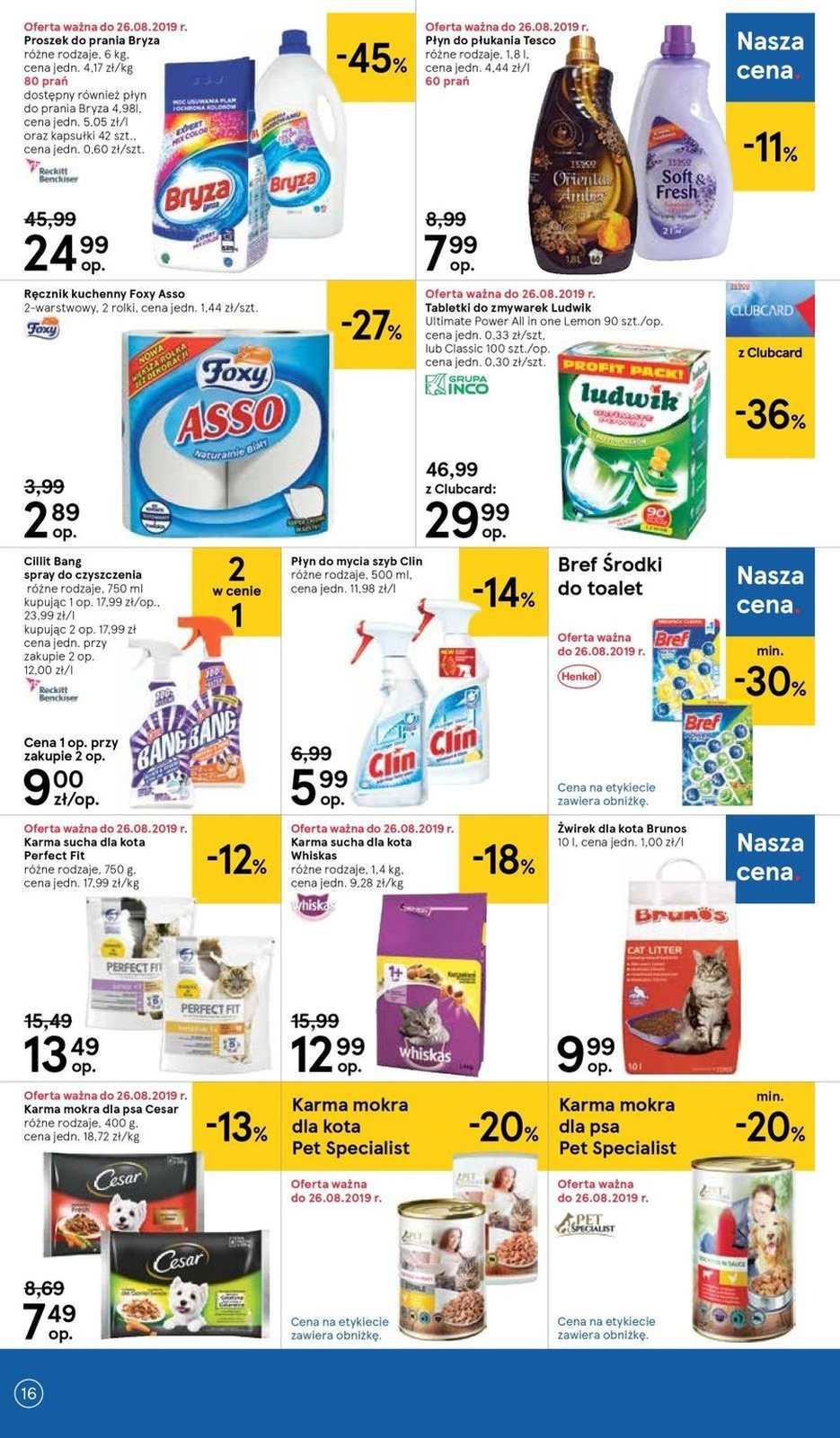 Gazetka promocyjna Tesco str. 16