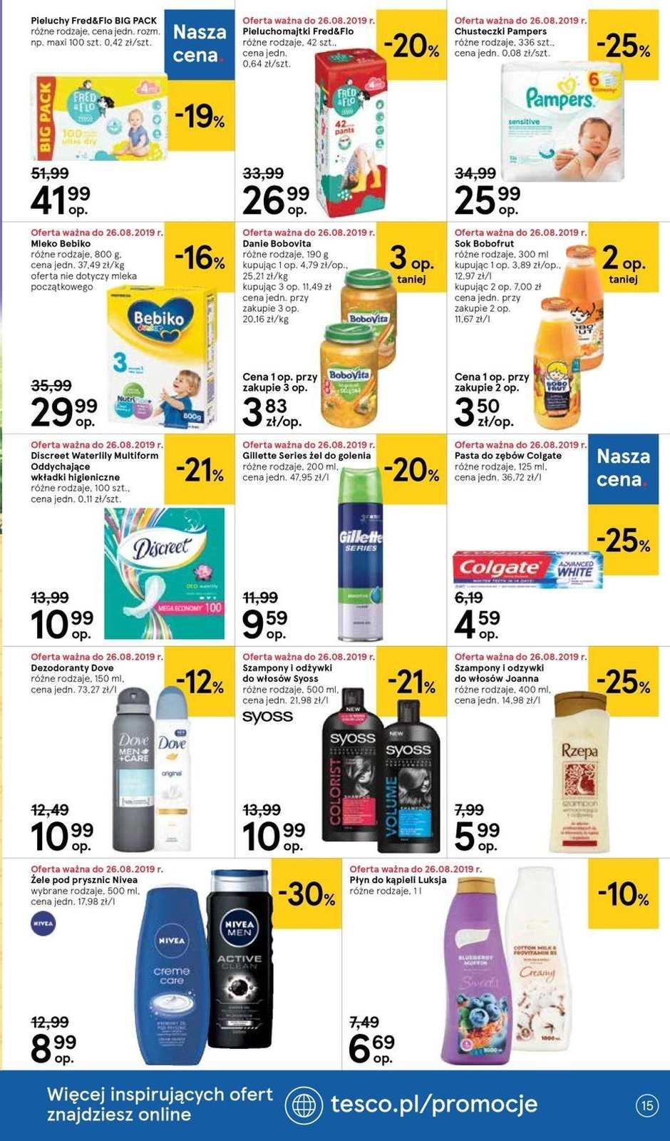 Gazetka promocyjna Tesco str. 15