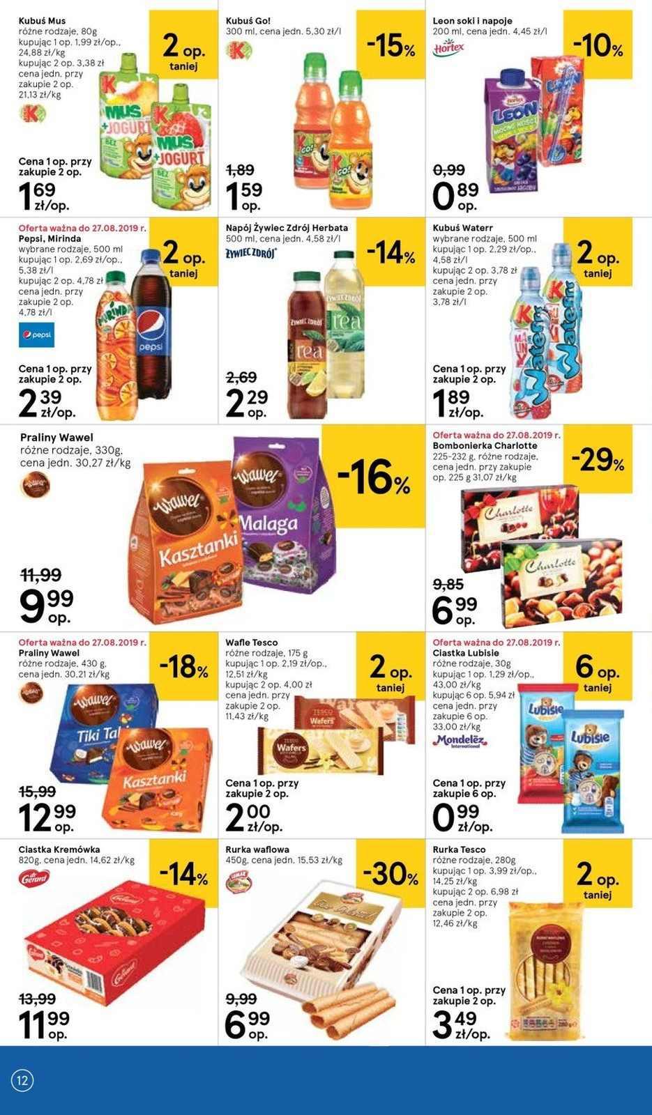 Gazetka promocyjna Tesco str. 12
