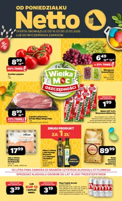 Netto gazetka - od 16/03/2026 do 21/03/2026