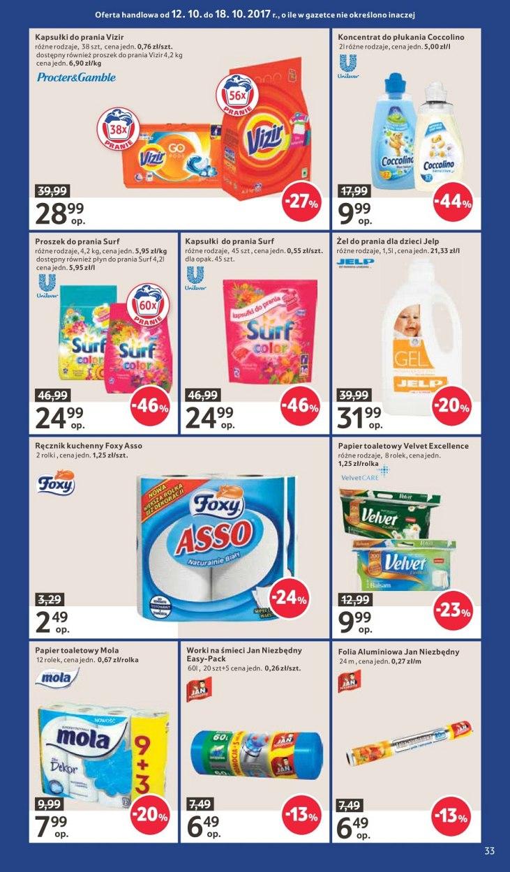Gazetka promocyjna Tesco str. 33