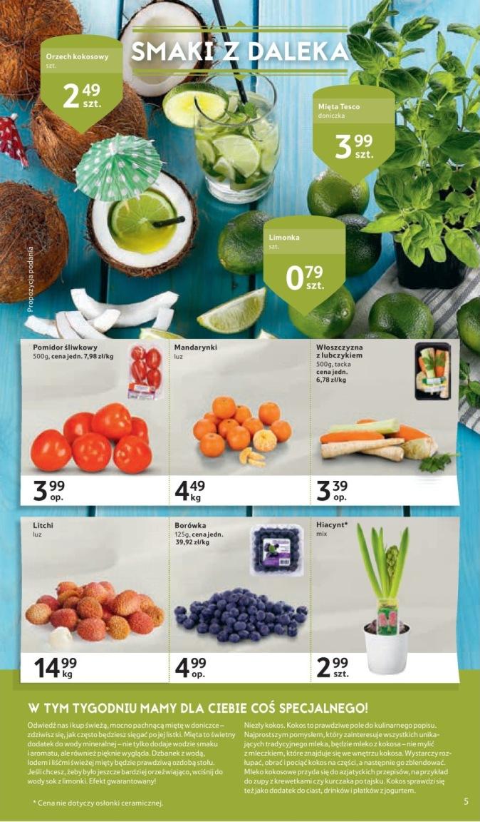 Gazetka promocyjna Tesco str. 5