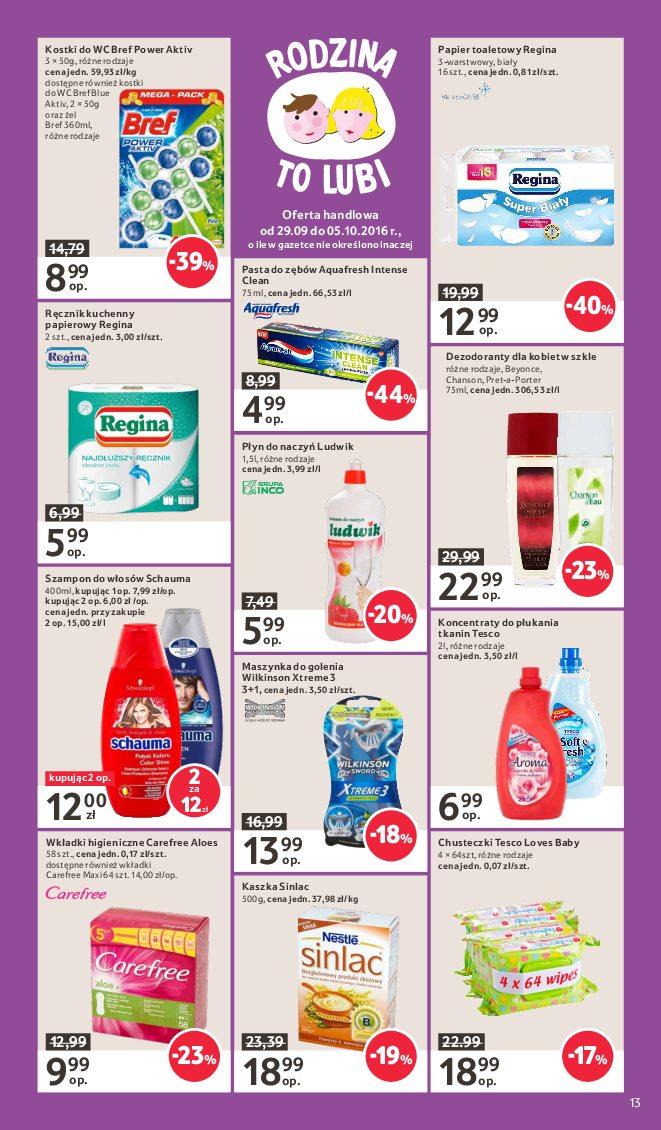 Gazetka promocyjna Tesco str. 13