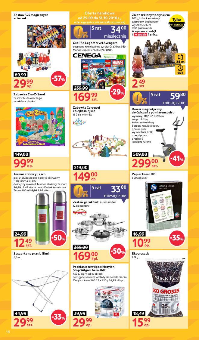 Gazetka promocyjna Tesco str. 16