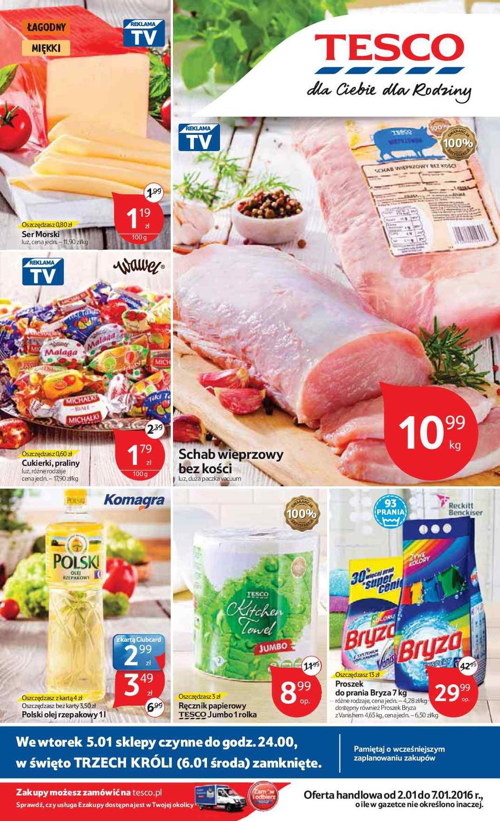 Gazetka promocyjna Tesco str. 1