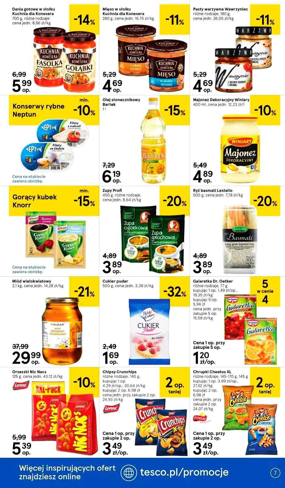 Gazetka promocyjna Tesco str. 7