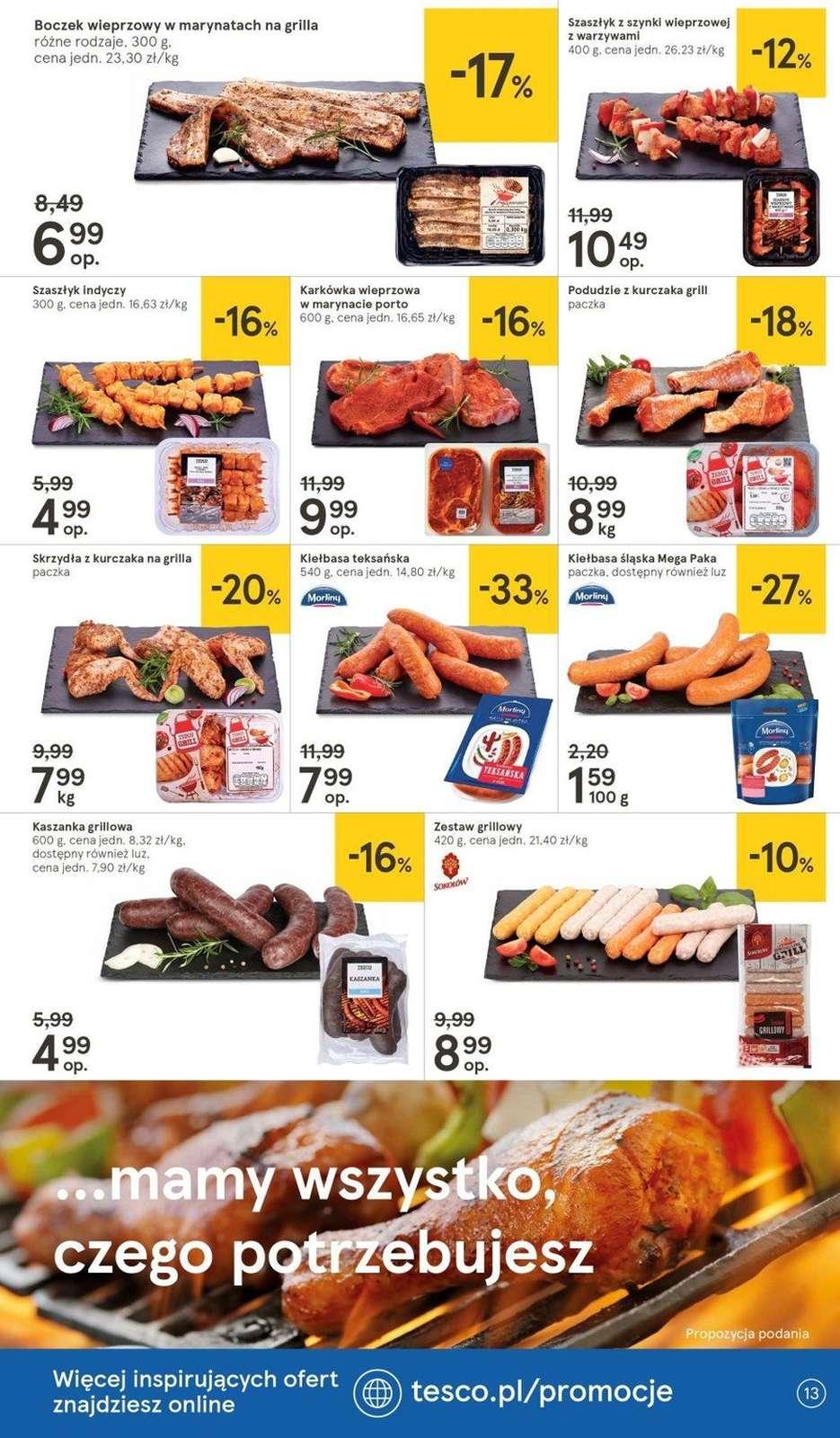 Gazetka promocyjna Tesco str. 13