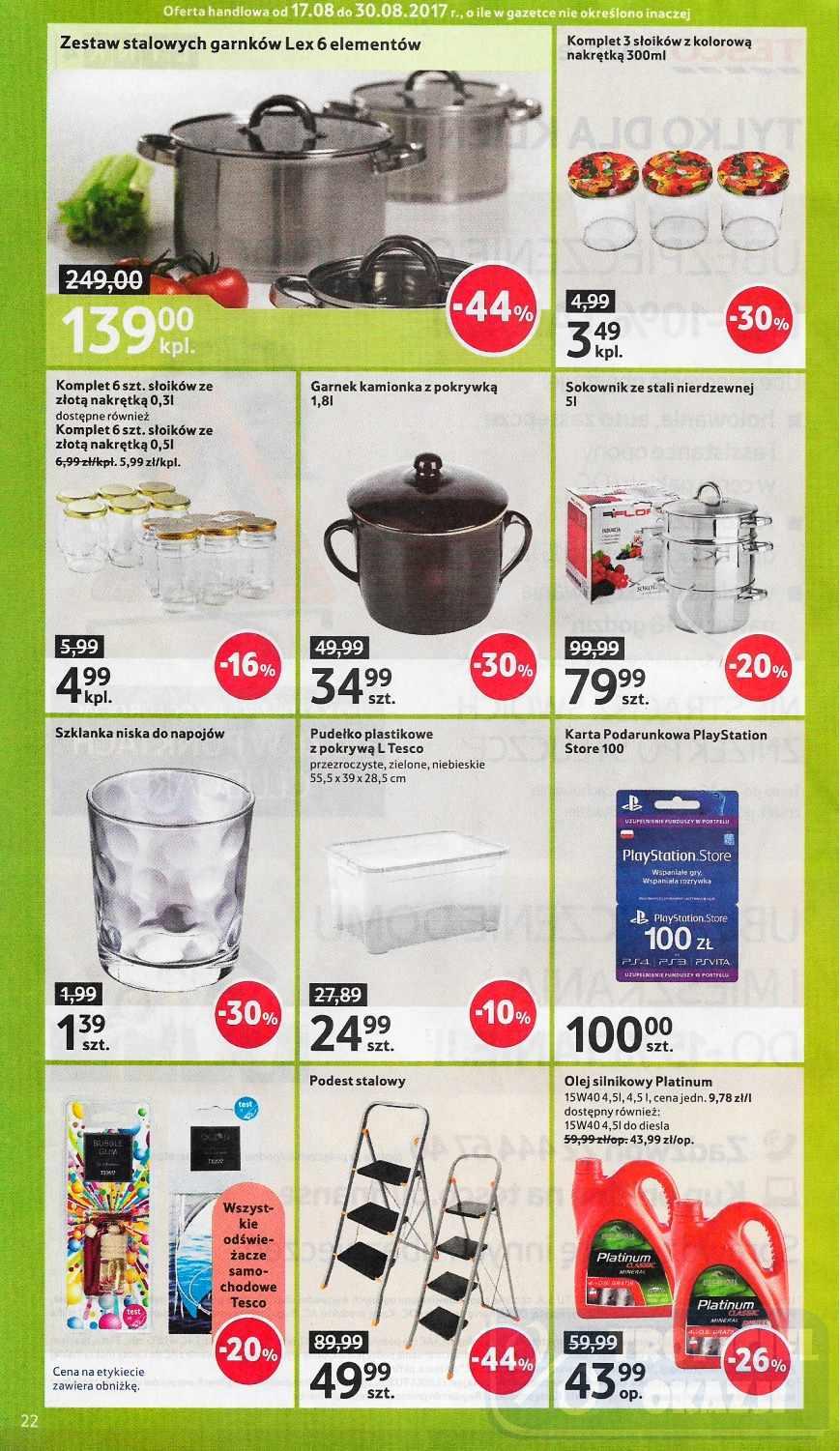 Gazetka promocyjna Tesco str. 22