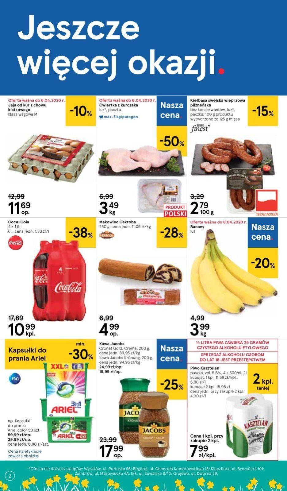 Gazetka promocyjna Tesco str. 2