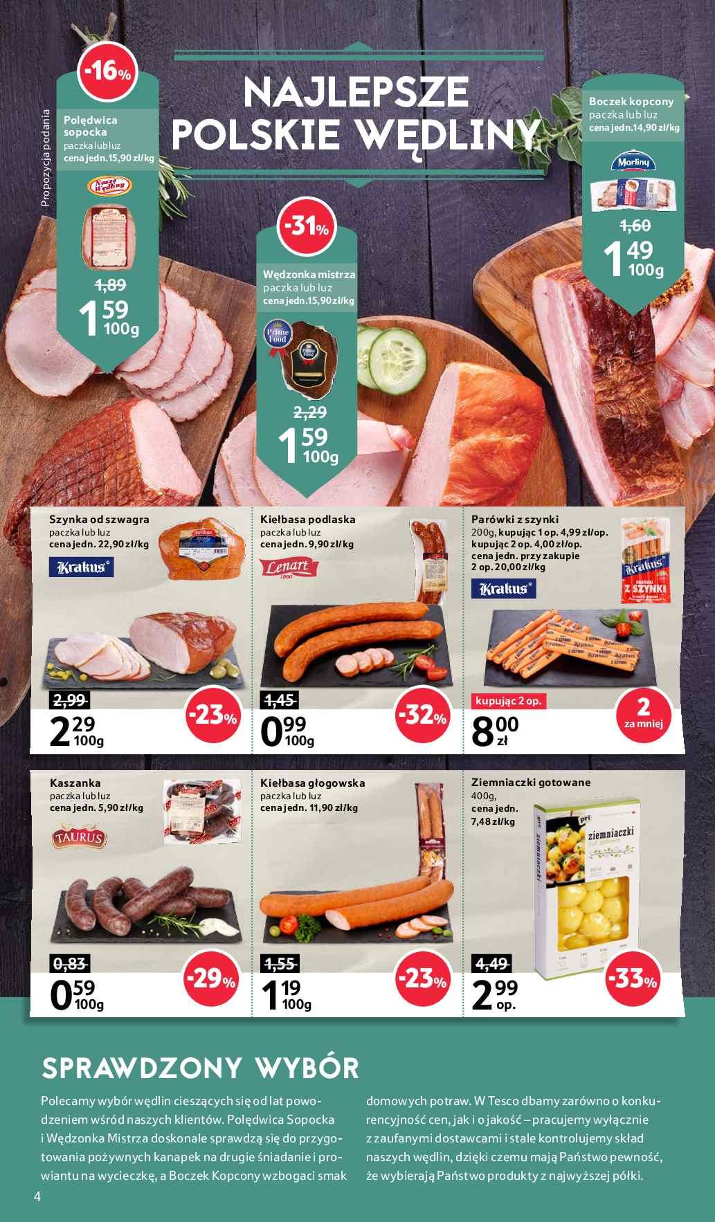 Gazetka promocyjna Tesco str. 4