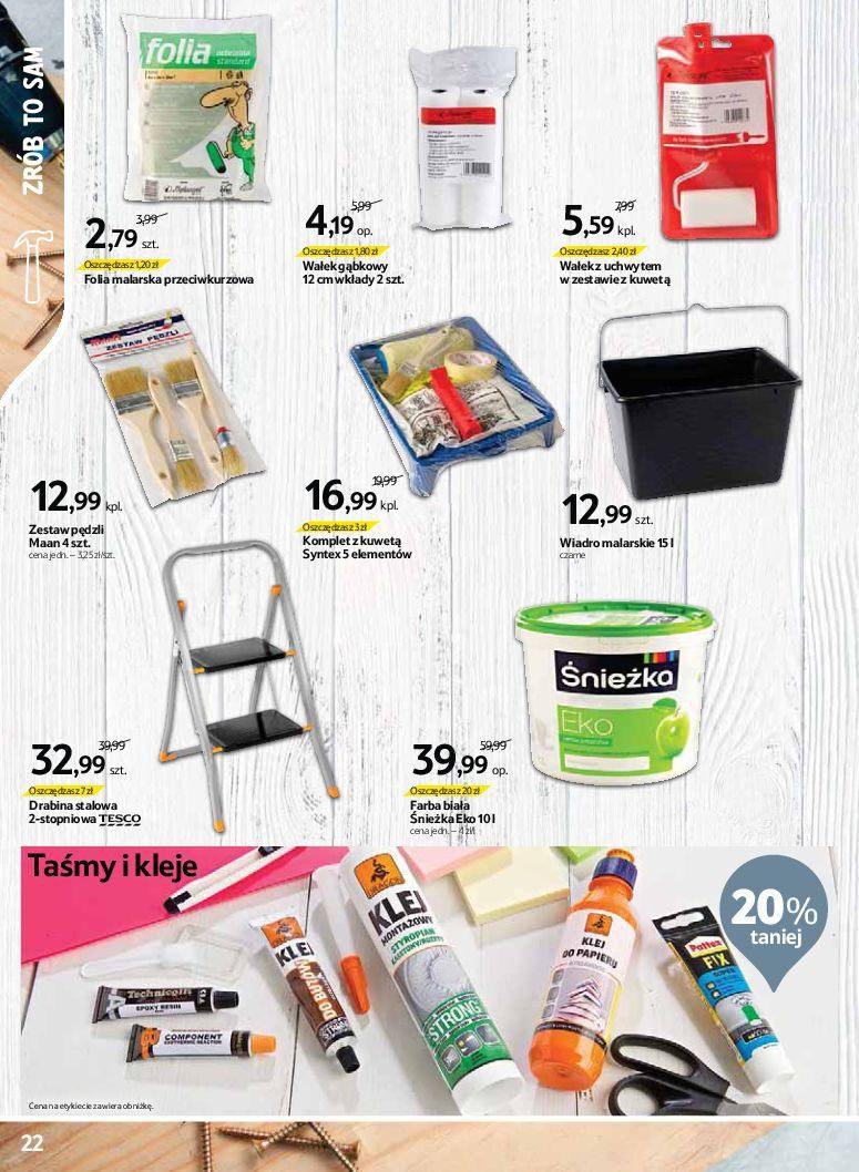 Gazetka promocyjna Tesco str. 22