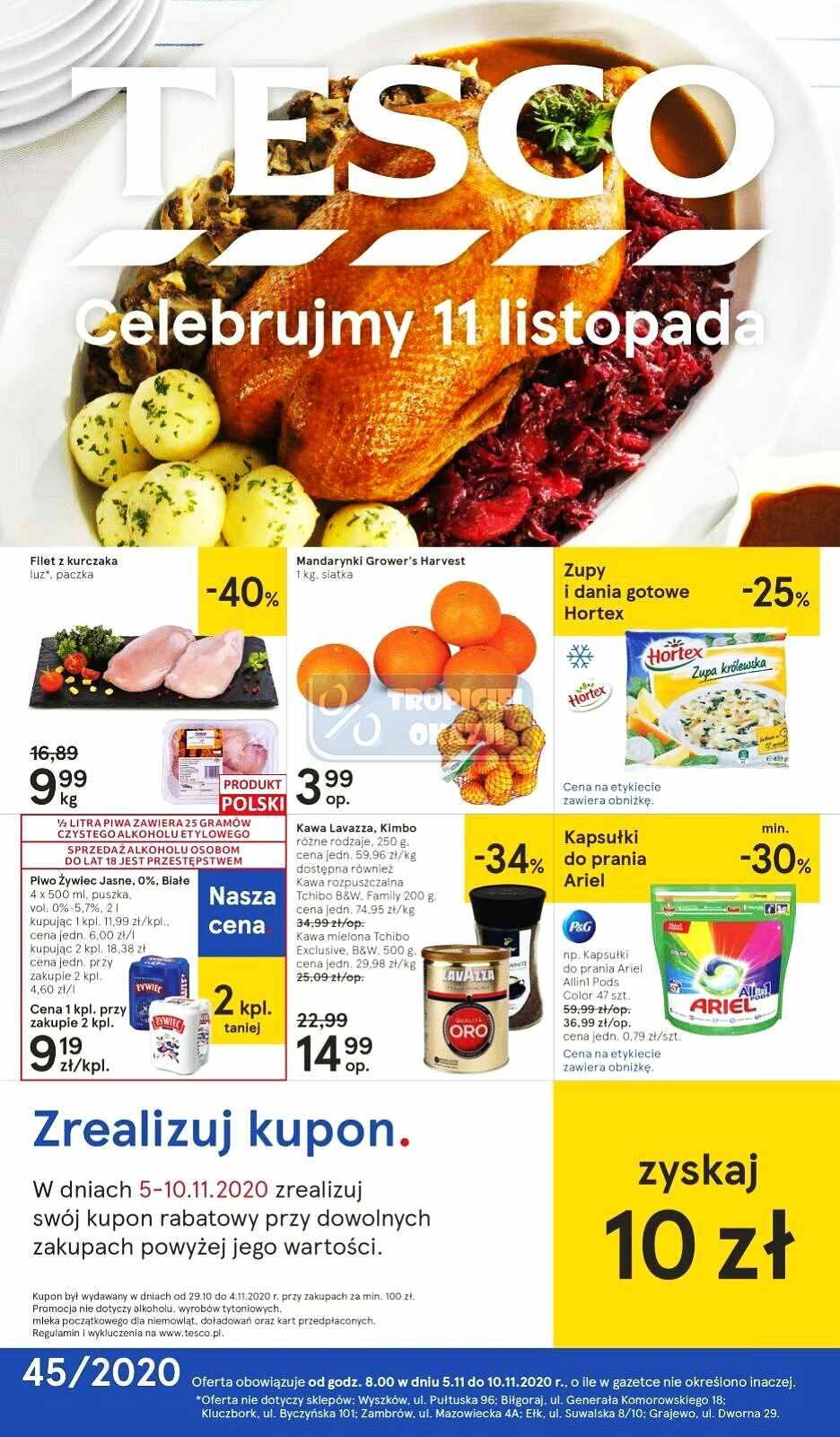 Gazetka promocyjna Tesco str. 1