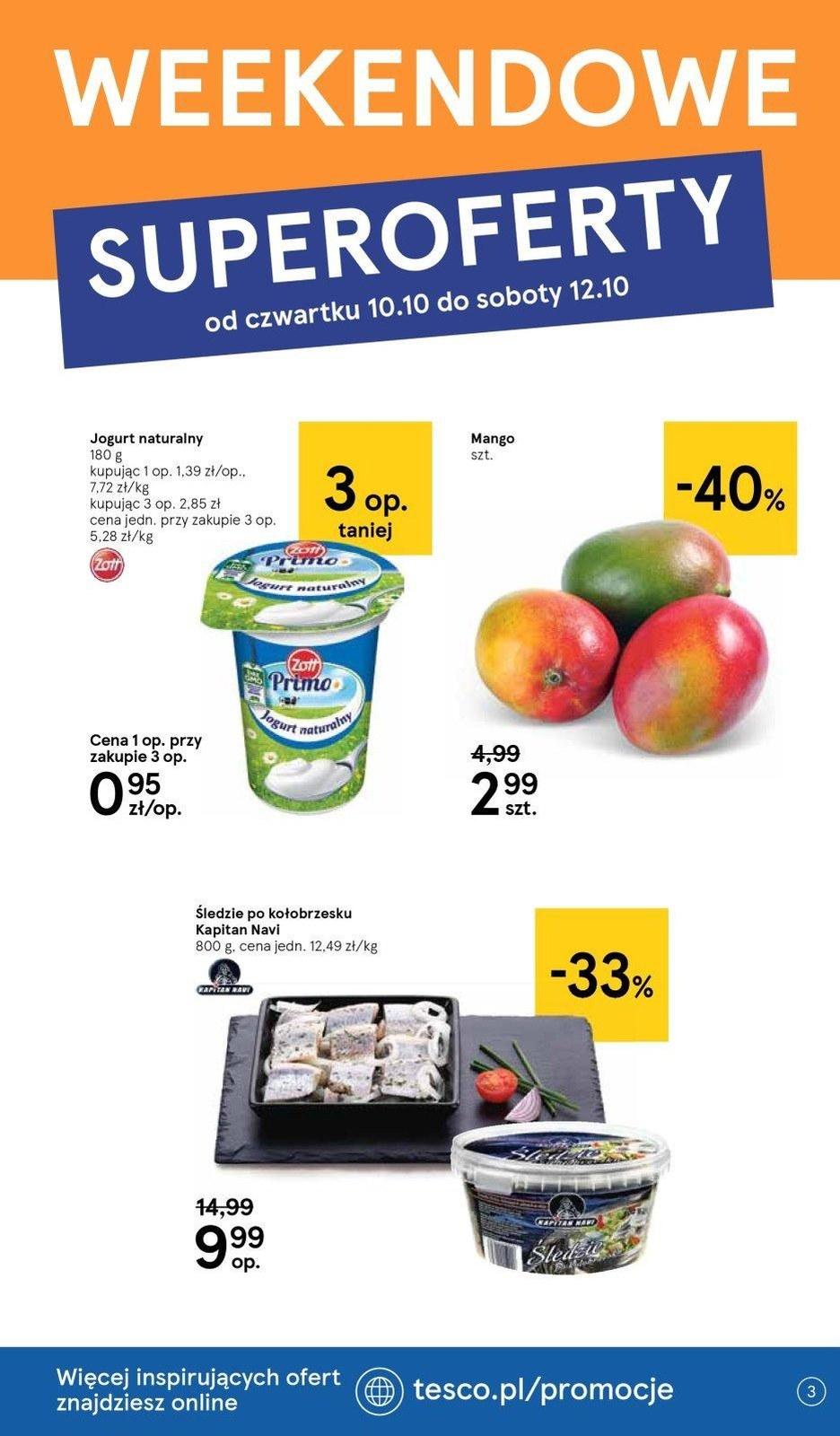 Gazetka promocyjna Tesco str. 3