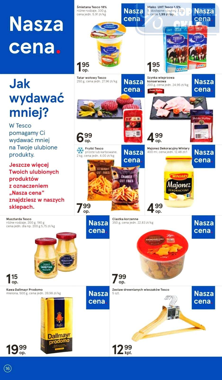 Gazetka promocyjna Tesco str. 16