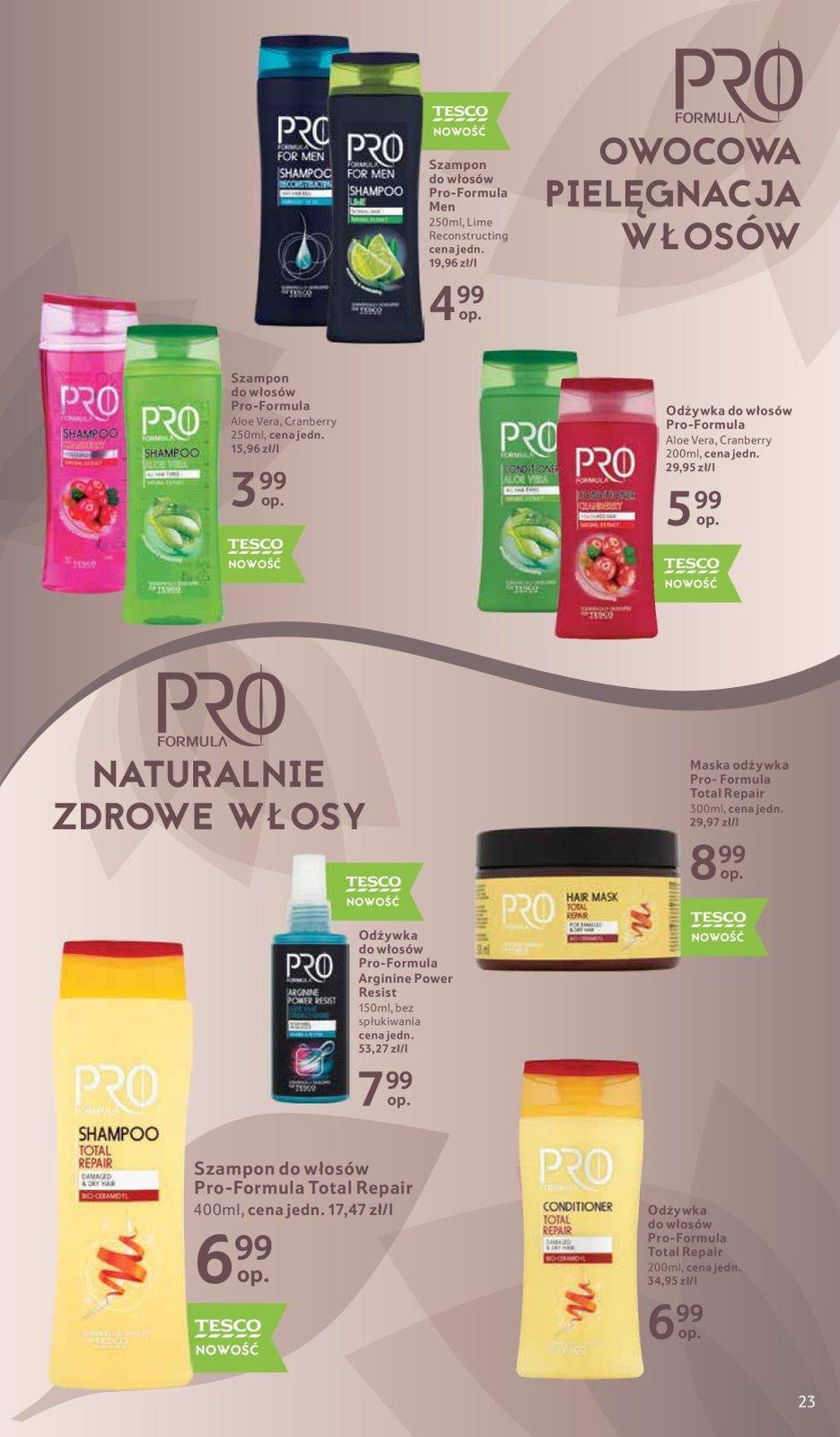 Gazetka promocyjna Tesco str. 23