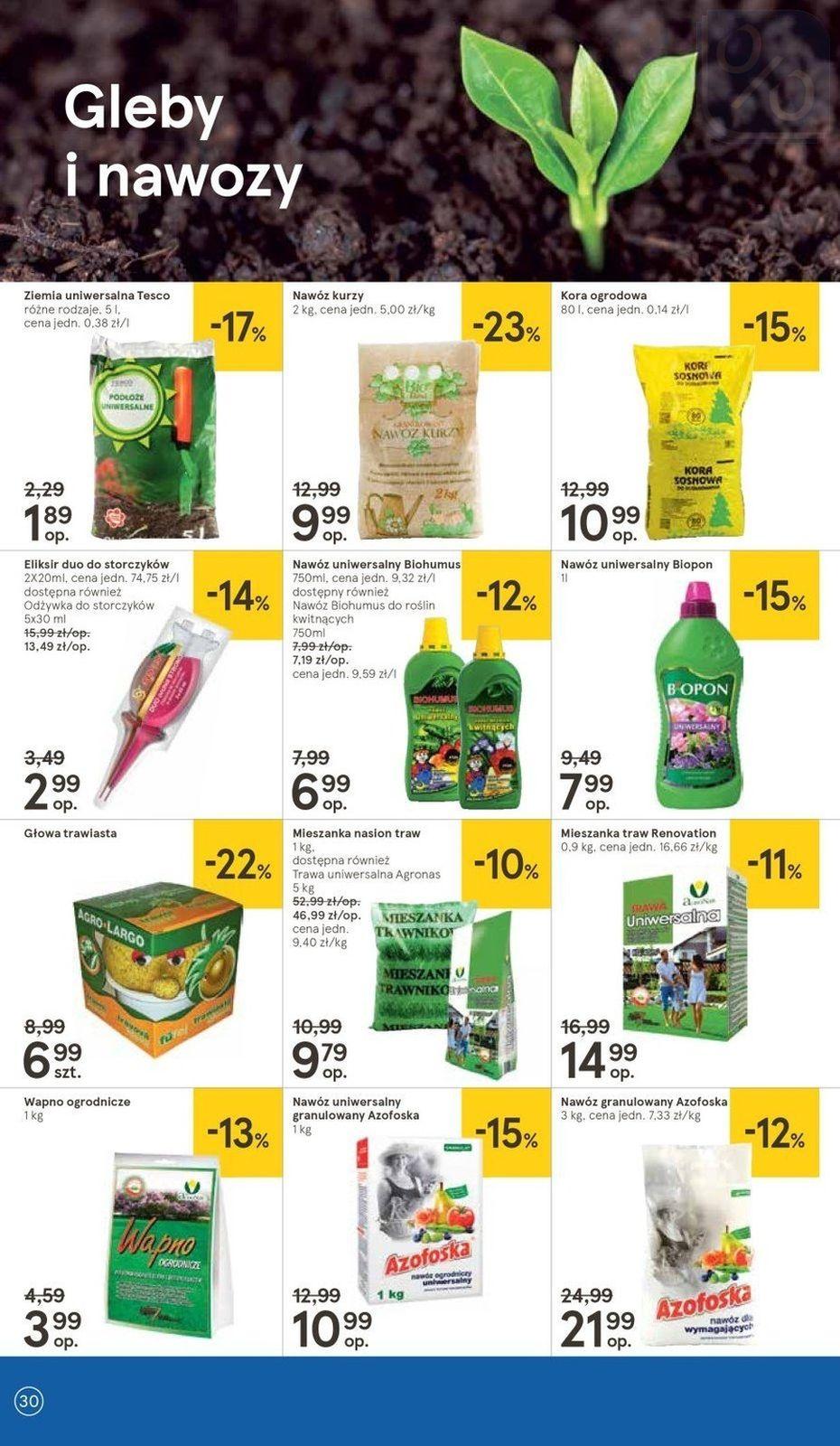 Gazetka promocyjna Tesco str. 30