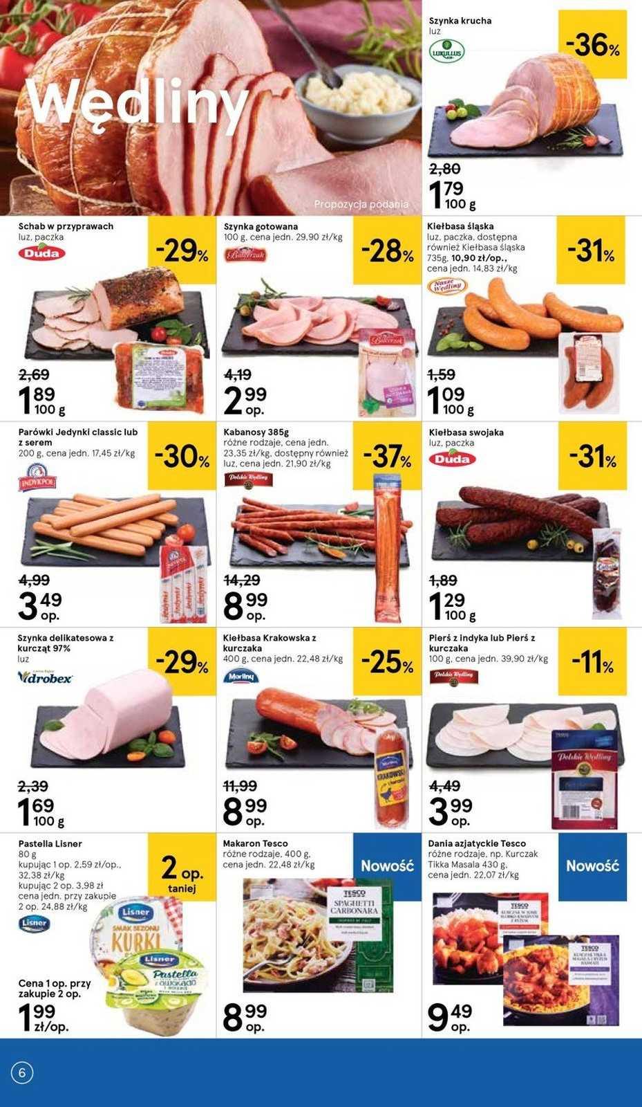 Gazetka promocyjna Tesco str. 6