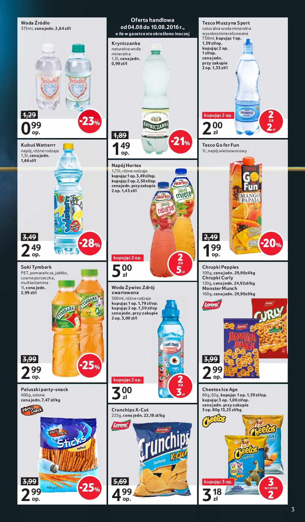 Gazetka promocyjna Tesco str. 3
