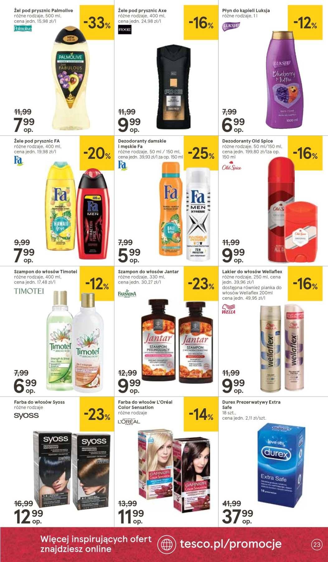 Gazetka promocyjna Tesco str. 23