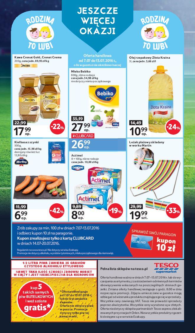 Gazetka promocyjna Tesco str. 16