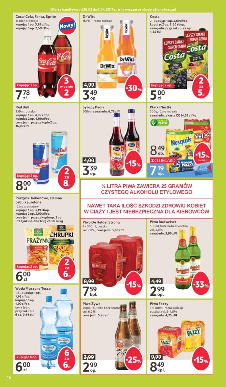 Gazetka promocyjna Tesco str. 16