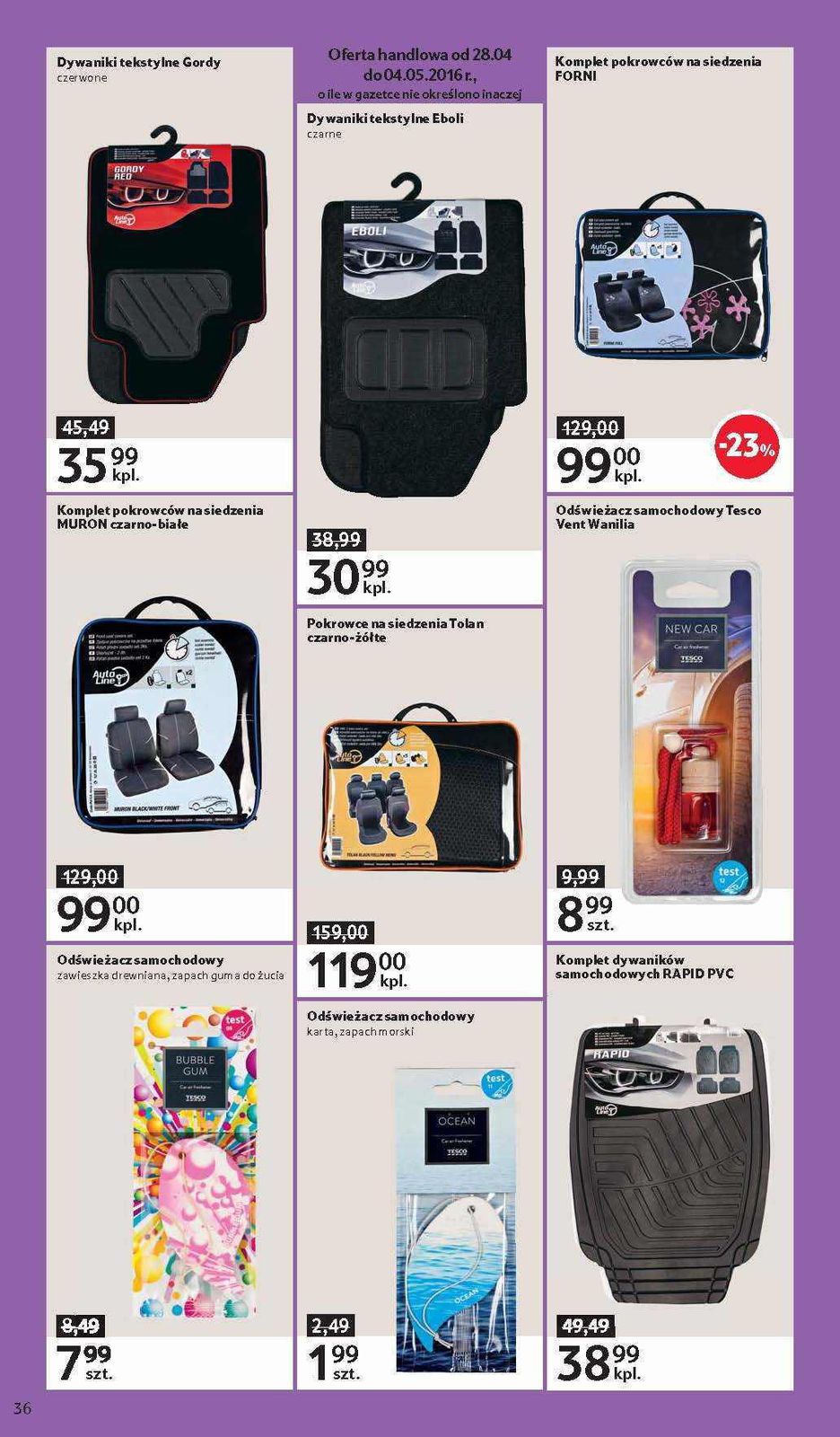 Gazetka promocyjna Tesco str. 36
