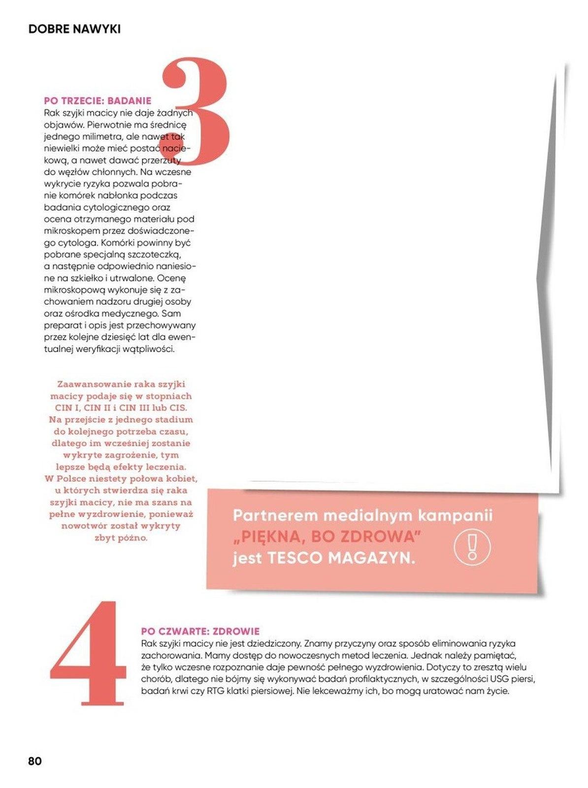 Gazetka promocyjna Tesco str. 80