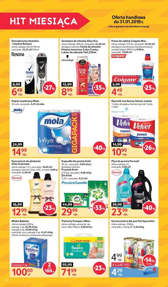 Gazetka promocyjna Tesco str. 34