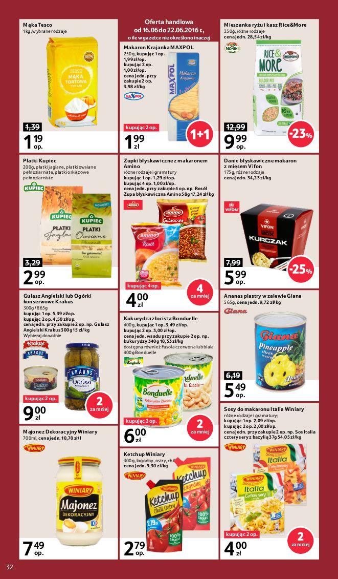 Gazetka promocyjna Tesco str. 32