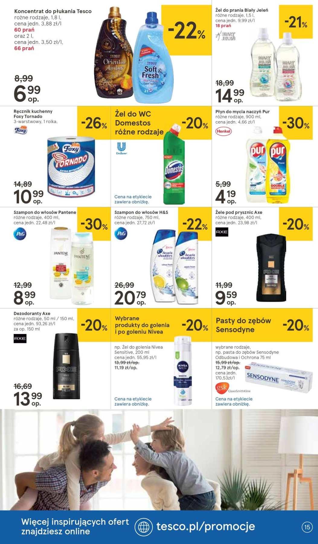 Gazetka promocyjna Tesco str. 15