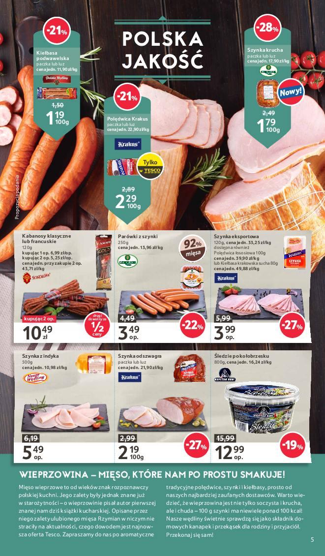 Gazetka promocyjna Tesco str. 5