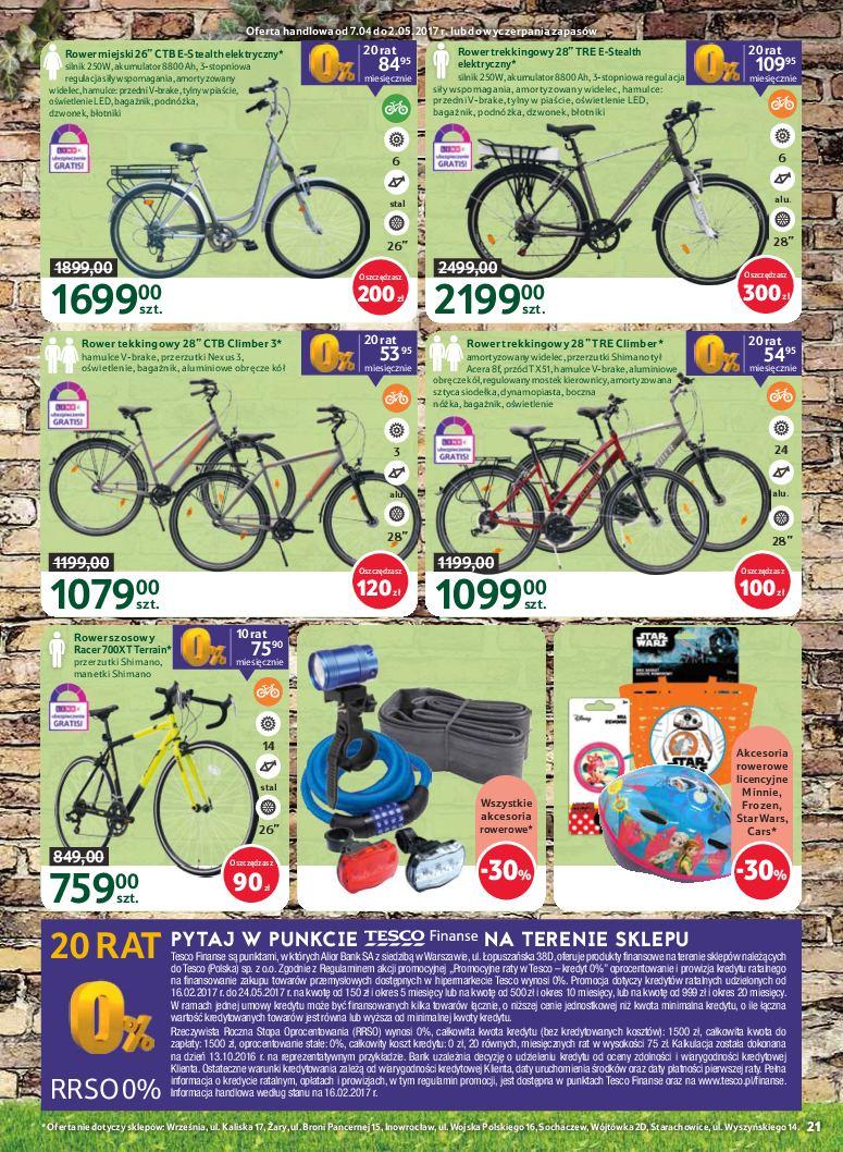 Gazetka promocyjna Tesco str. 21