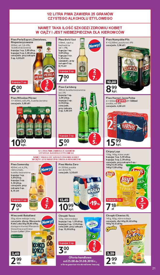 Gazetka promocyjna Tesco str. 21