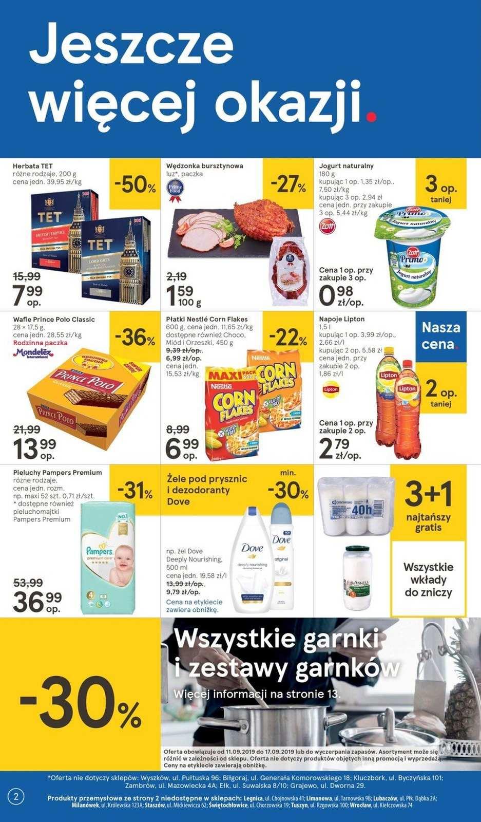 Gazetka promocyjna Tesco str. 2