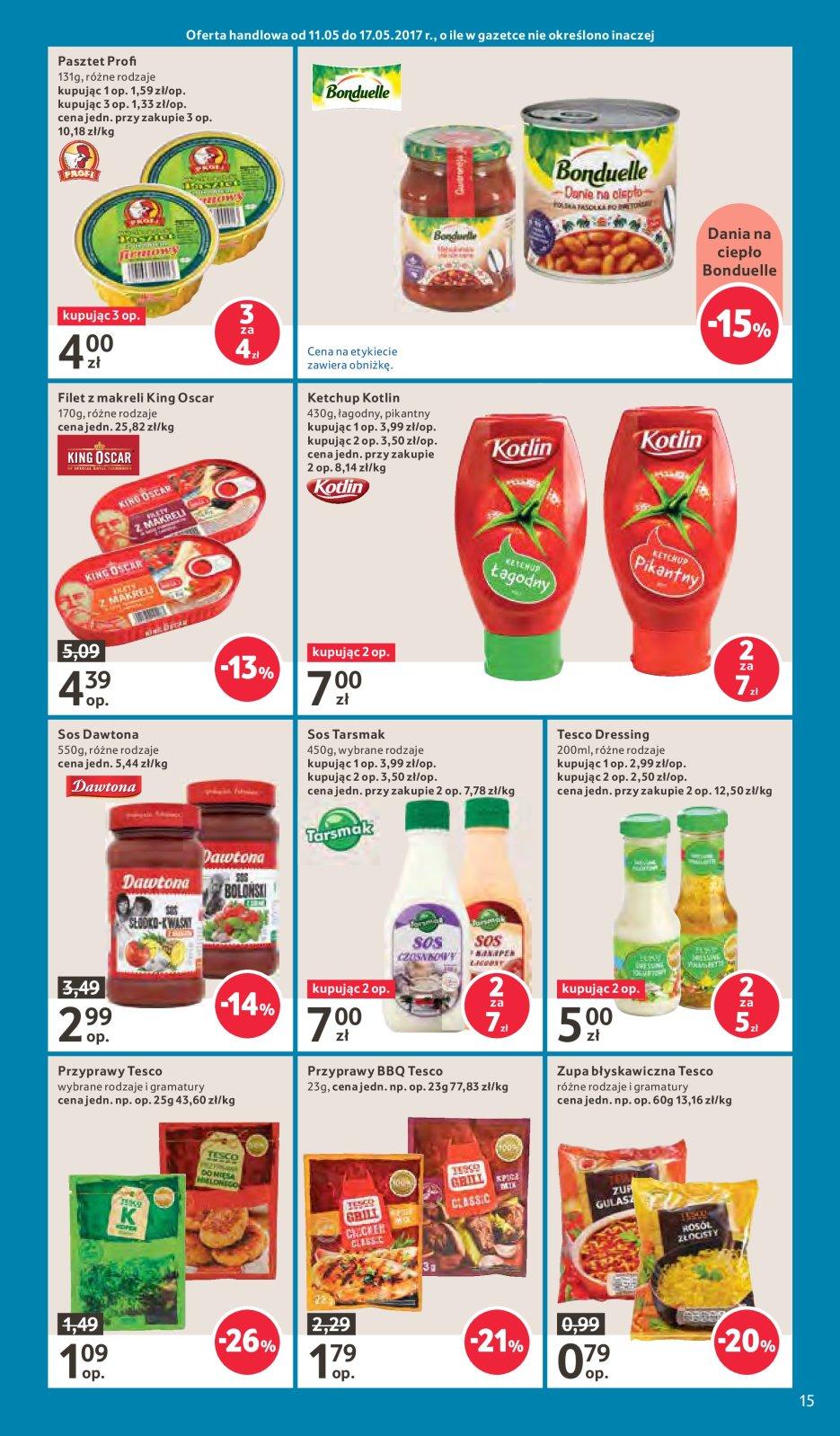 Gazetka promocyjna Tesco str. 15