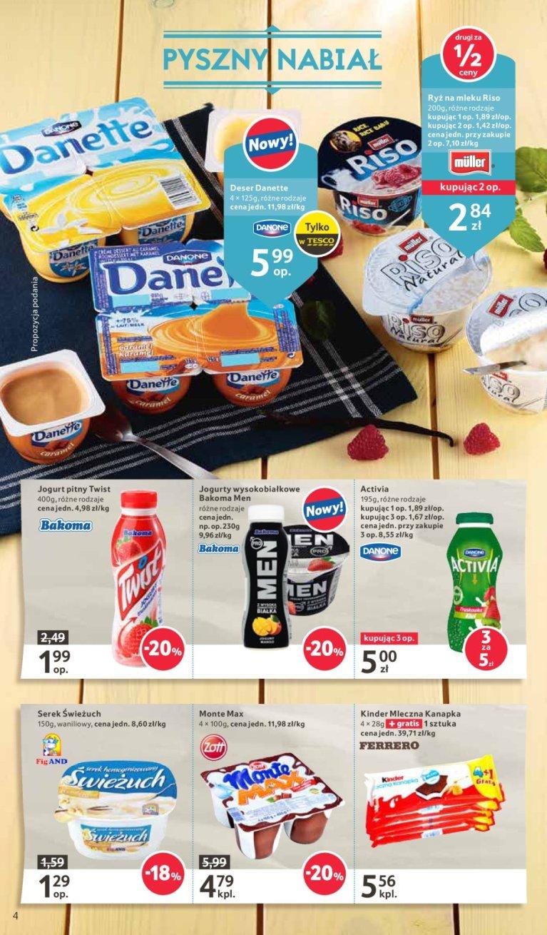 Gazetka promocyjna Tesco str. 4