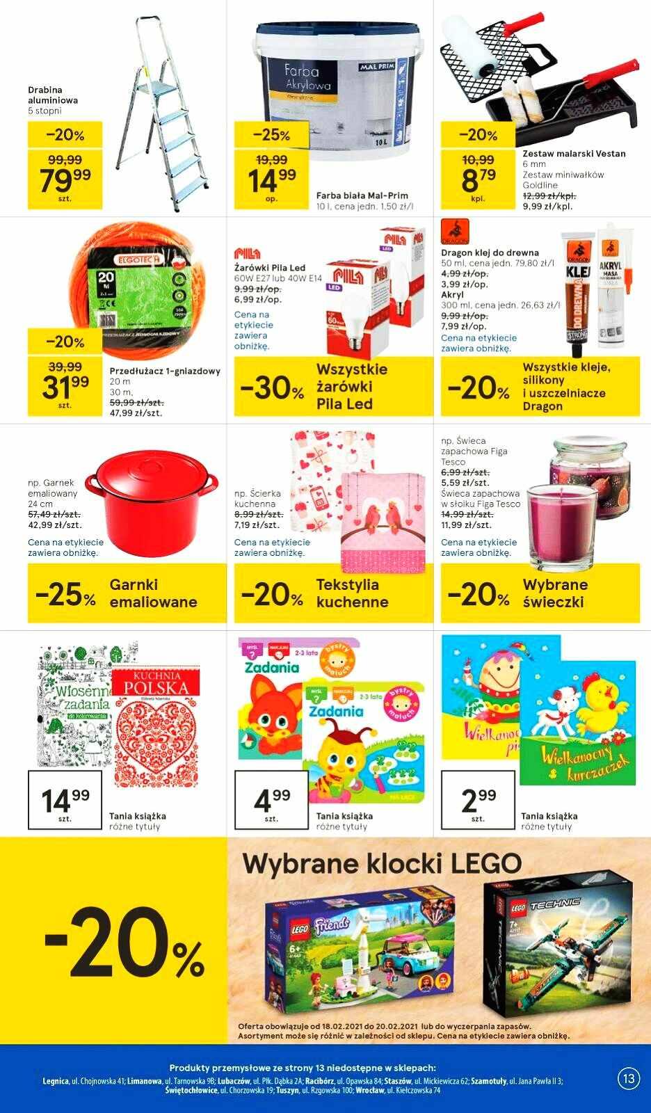 Gazetka promocyjna Tesco str. 13