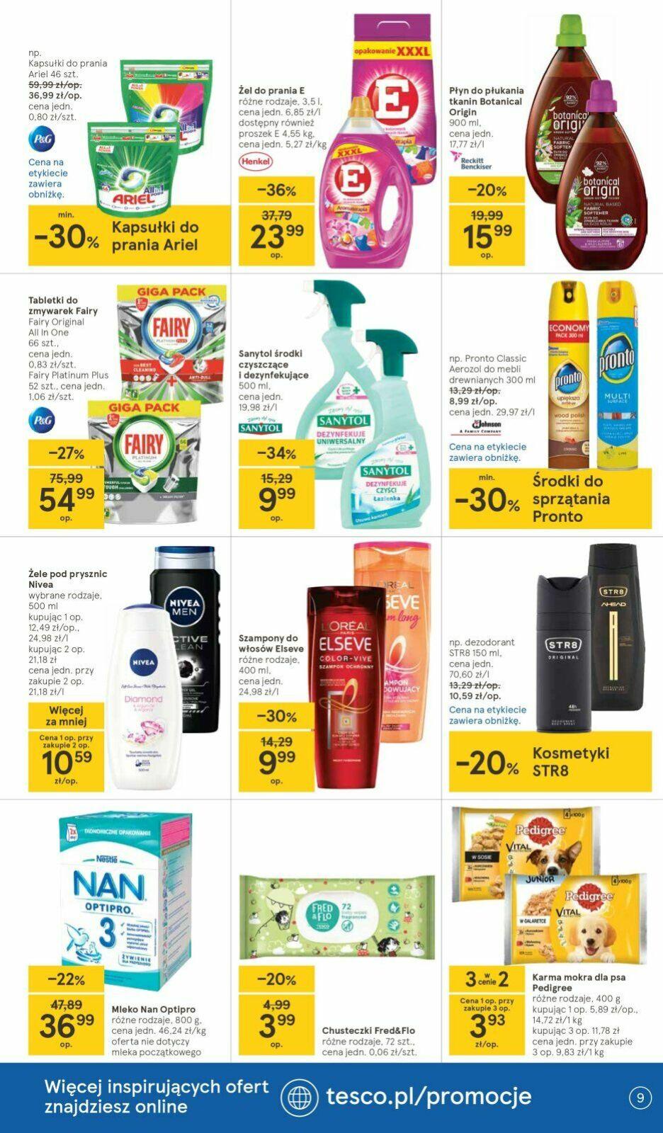 Gazetka promocyjna Tesco str. 9