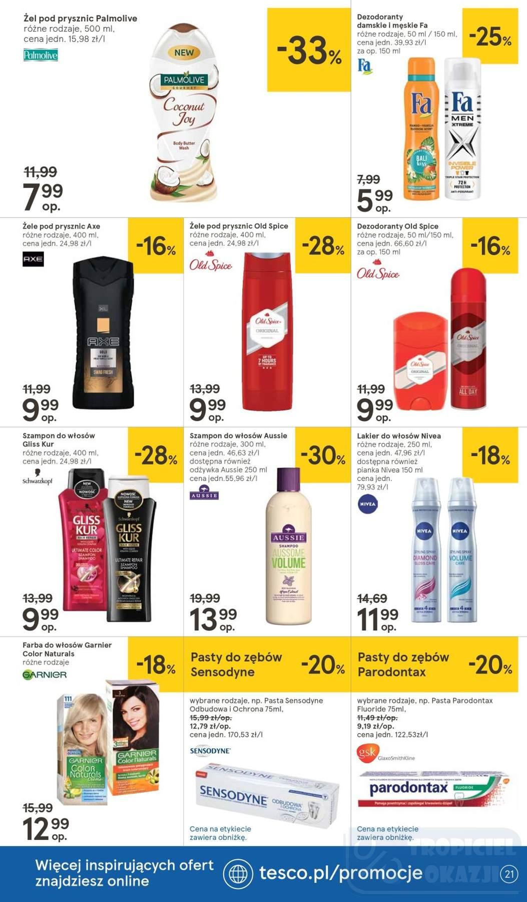 Gazetka promocyjna Tesco str. 21