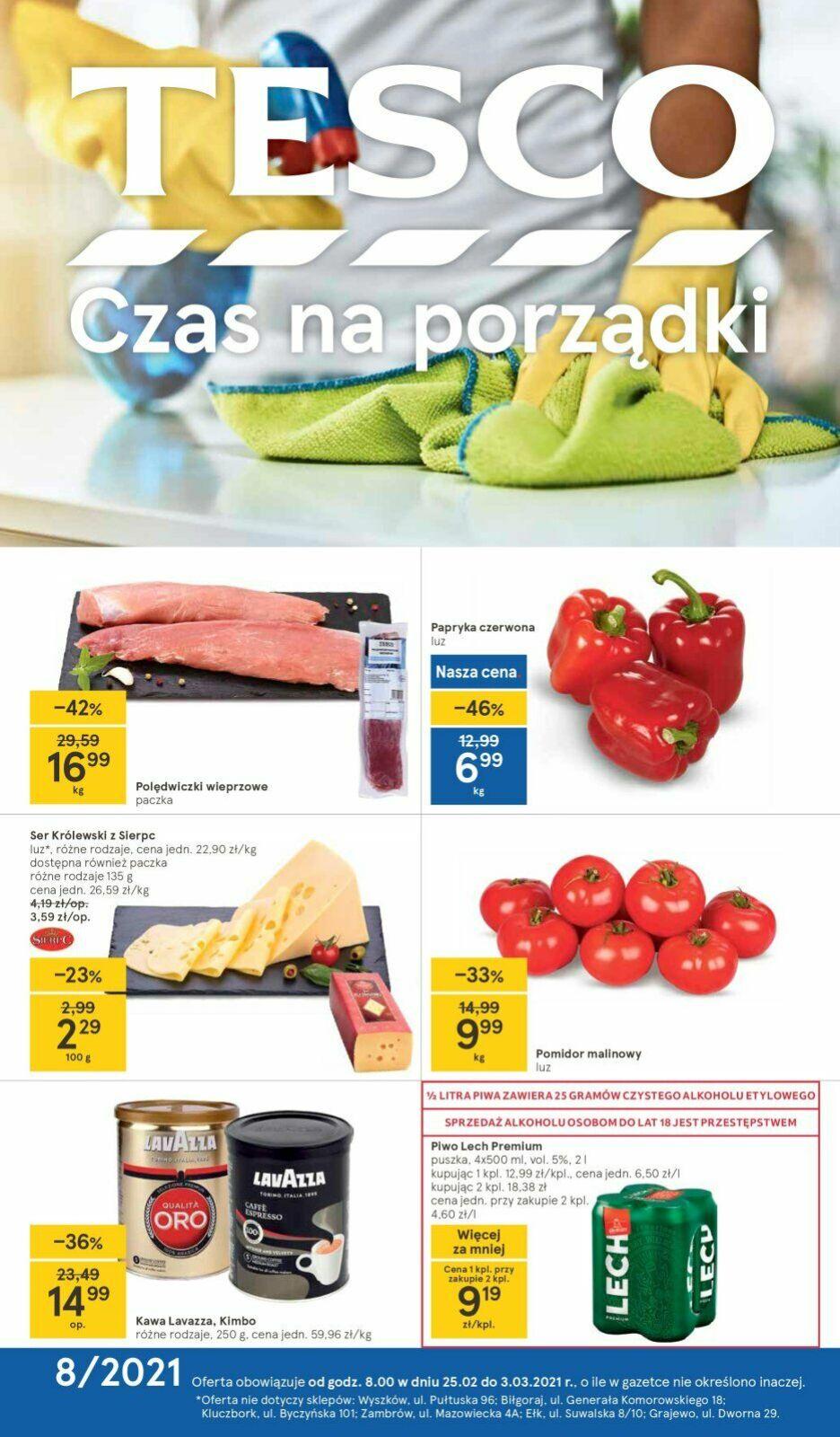 Gazetka promocyjna Tesco str. 1